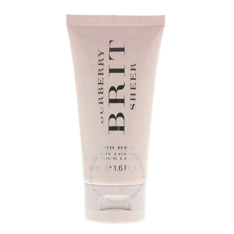 Burberry Unisex Brit Sheer Body Lotion 1.6 oz Fr 